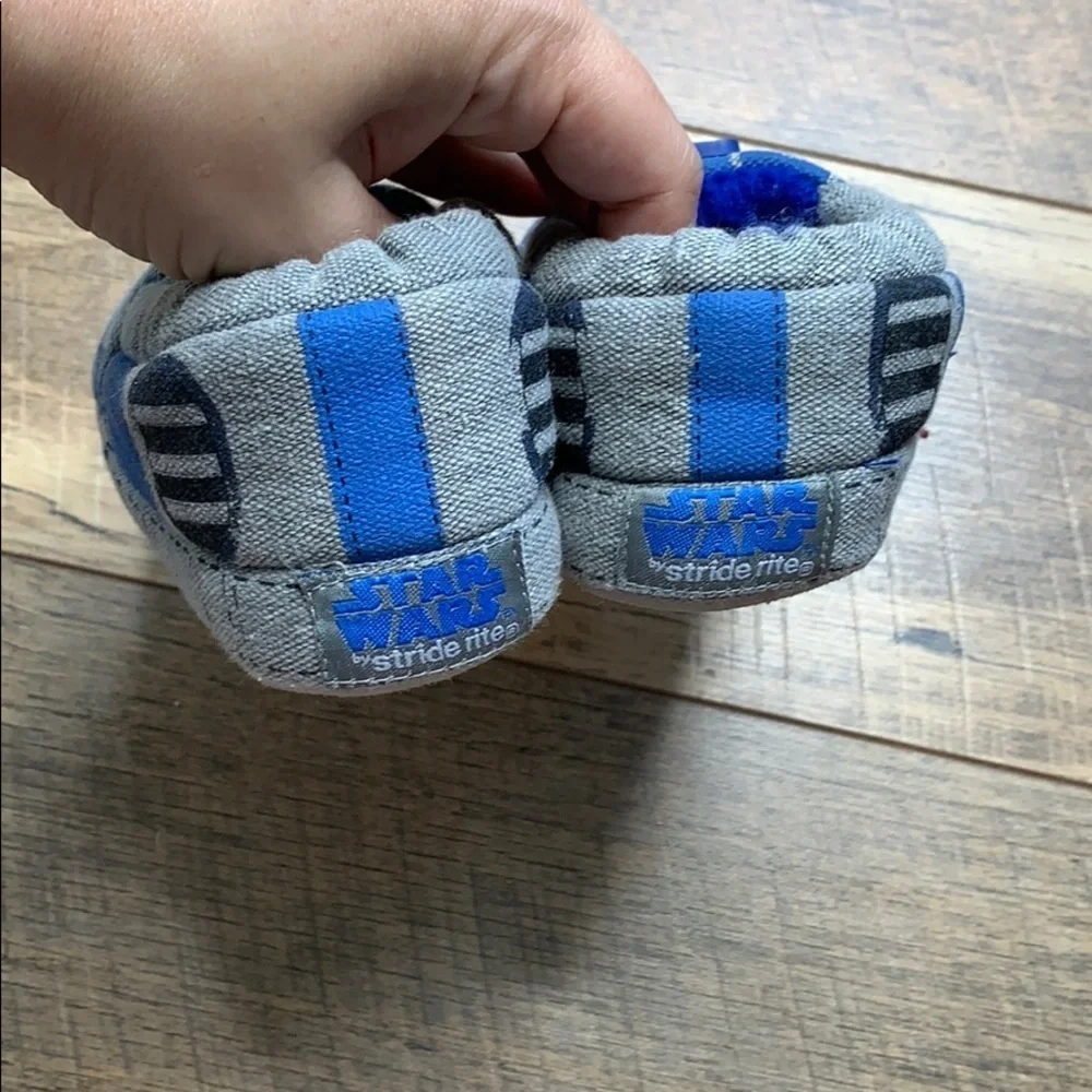 Star Wars R2-D2 Slip On Slippers sz 7/8